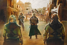 Load image into Gallery viewer, &lt;em&gt;The Book of Boba Fett&lt;/em&gt;&trade; &ndash; A New Challenge - Limited Edition Canvas (SN - Standard Numbered) Limited Edition Canvas - Art Of Entertainment
