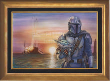 Load image into Gallery viewer, &lt;em&gt;The Mandalorian&lt;/em&gt;&trade;  - A New Direction - Limited Edition Canvas (SN - Standard Numbered) - Art Of Entertainment

