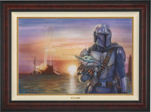 Load image into Gallery viewer, &lt;em&gt;The Mandalorian&lt;/em&gt;&trade;  - A New Direction - Limited Edition Canvas (SN - Standard Numbered) - Art Of Entertainment
