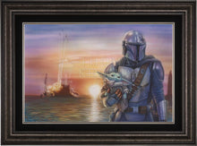 Load image into Gallery viewer, &lt;em&gt;The Mandalorian&lt;/em&gt;&trade;  - A New Direction - Limited Edition Canvas (SN - Standard Numbered) - Art Of Entertainment
