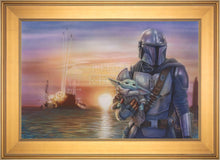 Load image into Gallery viewer, &lt;em&gt;The Mandalorian&lt;/em&gt;&trade;  - A New Direction - Limited Edition Canvas (SN - Standard Numbered) - Art Of Entertainment

