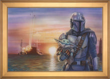 Load image into Gallery viewer, &lt;em&gt;The Mandalorian&lt;/em&gt;&trade;  - A New Direction - Limited Edition Canvas (SN - Standard Numbered) - Art Of Entertainment
