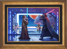 Load image into Gallery viewer, Obi-Wan&#39;s Final Battle - Limited Edition Canvas (SN - Standard Numbered) - ArtOfEntertainment.com
