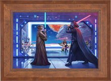 Load image into Gallery viewer, Obi-Wan&#39;s Final Battle - Limited Edition Canvas (SN - Standard Numbered) - ArtOfEntertainment.com
