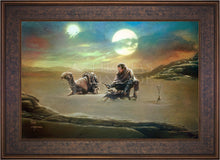 Load image into Gallery viewer, &lt;em&gt;Obi-Wan Kenobi&lt;/em&gt;&trade; - Returning to his Past - Limited Edition Canvas (SN - Standard Numbered)
