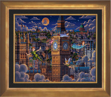 Load image into Gallery viewer, Peter Pan Learning to Fly - Limited Edition Canvas (SN - Standard Numbered) - Art Of Entertainment
