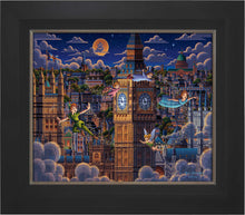 Load image into Gallery viewer, Peter Pan Learning to Fly - Limited Edition Canvas (SN - Standard Numbered) - Art Of Entertainment
