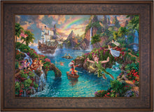 Load image into Gallery viewer, Peter Pan&#39;s Never Land - Limited Edition Canvas (JE - Jewel Edition) - ArtOfEntertainment.com
