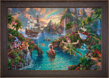 Load image into Gallery viewer, Peter Pan&#39;s Never Land - Limited Edition Canvas (JE - Jewel Edition) - ArtOfEntertainment.com

