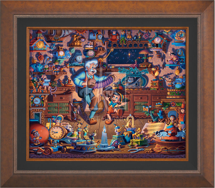 Pinocchio - Limited Edition Canvas (AP - Artist Proof) - ArtOfEntertainment.com