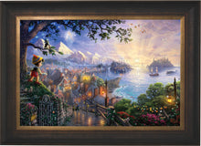 Load image into Gallery viewer, Pinocchio Wishes Upon A Star - Limited Edition Canvas (SN - Standard Numbered) - ArtOfEntertainment.com
