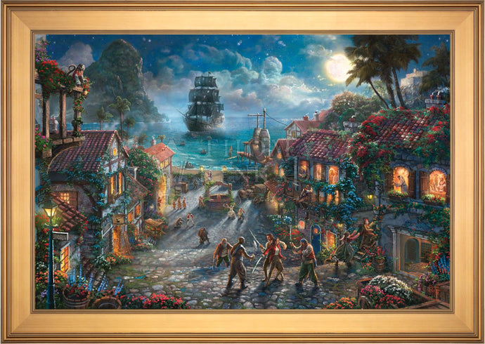 Pirates of the Caribbean - Limited Edition Canvas (SN - Standard Numbered) - ArtOfEntertainment.com