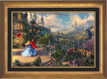 Load image into Gallery viewer, Sleeping Beauty Dancing in the Enchanted Light - Limited Edition Canvas (JE - Jewel Edition) - ArtOfEntertainment.com
