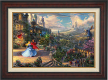 Load image into Gallery viewer, Sleeping Beauty Dancing in the Enchanted Light - Limited Edition Canvas (JE - Jewel Edition) - ArtOfEntertainment.com
