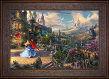 Load image into Gallery viewer, Sleeping Beauty Dancing in the Enchanted Light - Limited Edition Canvas (JE - Jewel Edition) - ArtOfEntertainment.com
