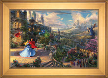 Load image into Gallery viewer, Sleeping Beauty Dancing in the Enchanted Light - Limited Edition Canvas (JE - Jewel Edition) - ArtOfEntertainment.com

