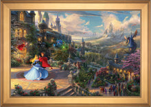 Load image into Gallery viewer, Sleeping Beauty Dancing in the Enchanted Light - Limited Edition Canvas (JE - Jewel Edition) - ArtOfEntertainment.com
