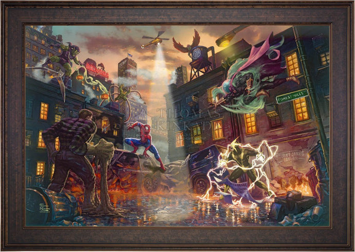 Spider-Man vs. the Sinister Six - Limited Edition Canvas (SN - Standard Numbered) - ArtOfEntertainment.com