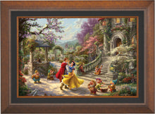 Load image into Gallery viewer, Snow White Dancing in the Sunlight - Limited Edition Canvas (JE - Jewel Edition) - ArtOfEntertainment.com
