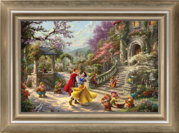 Snow White Dancing in the Sunlight - Limited Edition Canvas (SN - Standard Numbered) - ArtOfEntertainment.com