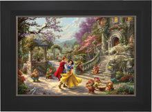 Load image into Gallery viewer, Snow White Dancing in the Sunlight - Limited Edition Canvas (JE - Jewel Edition) - ArtOfEntertainment.com
