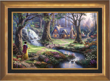 Load image into Gallery viewer, Snow White Discovers the Cottage - Limited Edition Canvas (SN - Standard Numbered) - ArtOfEntertainment.com
