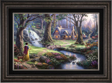 Load image into Gallery viewer, Snow White Discovers the Cottage - Limited Edition Canvas (SN - Standard Numbered) - ArtOfEntertainment.com

