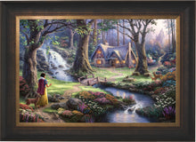 Load image into Gallery viewer, Snow White Discovers the Cottage - Limited Edition Canvas (SN - Standard Numbered) - ArtOfEntertainment.com

