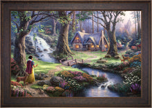 Load image into Gallery viewer, Snow White Discovers the Cottage - Limited Edition Canvas (SN - Standard Numbered) - ArtOfEntertainment.com

