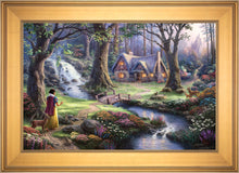 Load image into Gallery viewer, Snow White Discovers the Cottage - Limited Edition Canvas (SN - Standard Numbered) - ArtOfEntertainment.com
