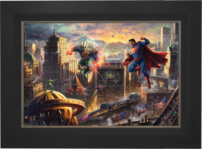Superman - Man of Steel - Limited Edition Canvas (SN - Standard Numbered) - ArtOfEntertainment.com