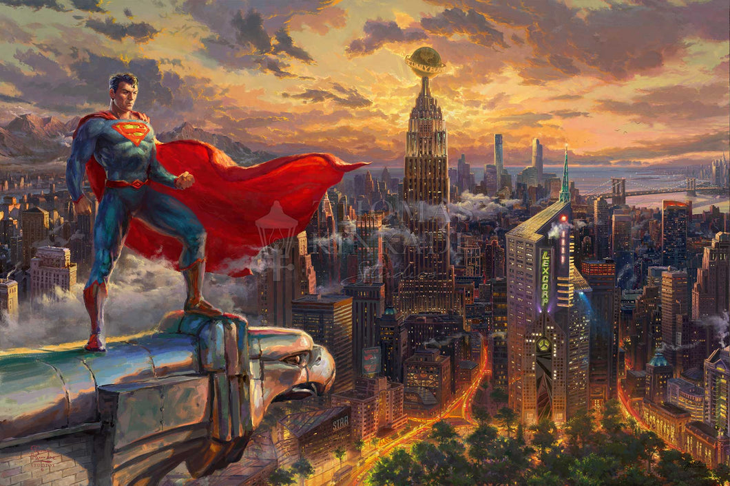 Superman - Protector of Metropolis - Limited Edition Canvas - SN - (Unframed)