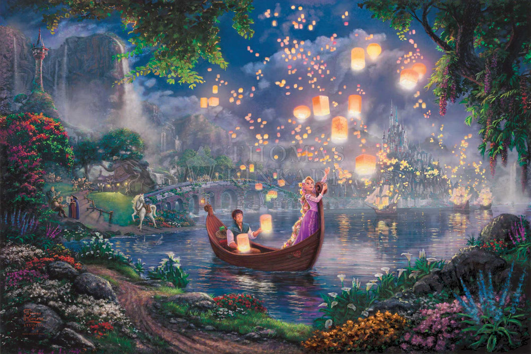 Tangled - Limited Edition Canvas - JE - (Unframed)