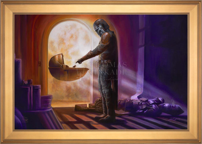 The Mandalorian - Turning Point - Limited Edition Canvas (SN - Standard Numbered) - ArtOfEntertainment.com