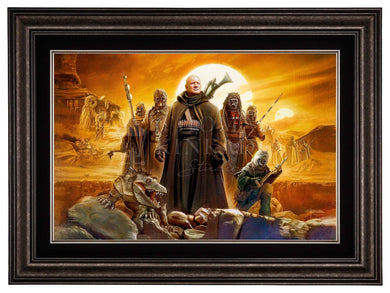 <em>The Book of Boba Fett</em>™ – Tusken Raiders™ - Limited Edition Canvas (SN - Standard Numbered) Limited Edition Canvas - Art Of Entertainment