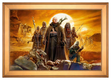 Load image into Gallery viewer, &lt;em&gt;The Book of Boba Fett&lt;/em&gt;&trade; &ndash; Tusken Raiders&trade; - Limited Edition Canvas (SN - Standard Numbered) Limited Edition Canvas - Art Of Entertainment
