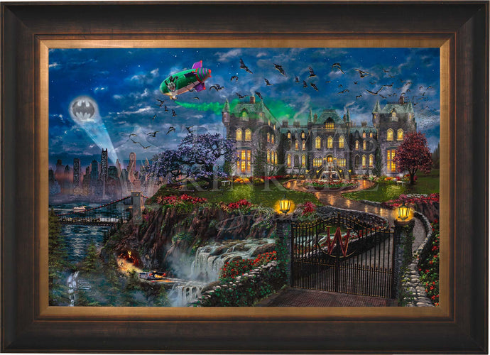 Wayne Manor - Limited Edition Canvas (SN - Standard Numbered) - Art Of Entertainment