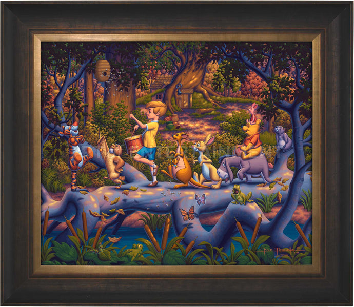 Winnie the Pooh - A Heroes Parade - Limited Edition Canvas (AP - Artist Proof) - ArtOfEntertainment.com