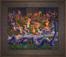 Load image into Gallery viewer, Winnie the Pooh - A Heroes Parade - Limited Edition Canvas (AP - Artist Proof) - ArtOfEntertainment.com
