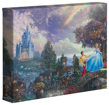 Load image into Gallery viewer, Cinderella Wishes Upon a Dream - Gallery Wrapped Canvas - ArtOfEntertainment.com
