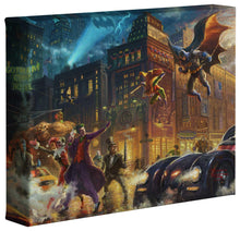 Load image into Gallery viewer, a painting of a man and a clock 
