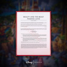 Load image into Gallery viewer, Beauty and the Beast Finding Love - Limited Edition Canvas (AP - Artist Proof) - Art Of Entertainment
