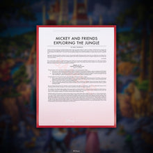 Load image into Gallery viewer, Mickey and Friends Exploring the Jungle - Limited Edition Canvas (AP - Artist Proof) - Art Of Entertainment
