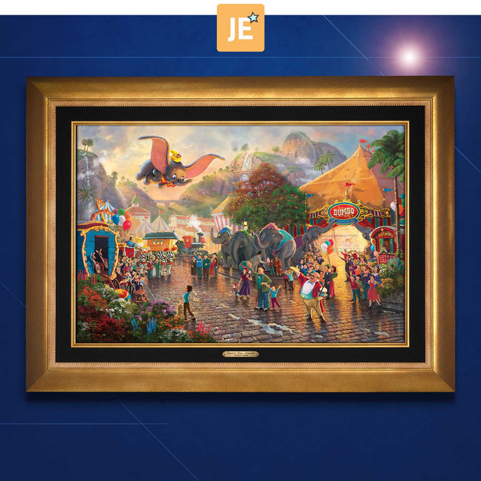 Disney Dumbo - Limited Edition Canvas (JE - Jewel Edition) - ArtOfEntertainment.com