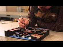 Load and play video in Gallery viewer, Mickey and Friends Painting in Paris - 13&quot; x 16&quot; Stratascape
