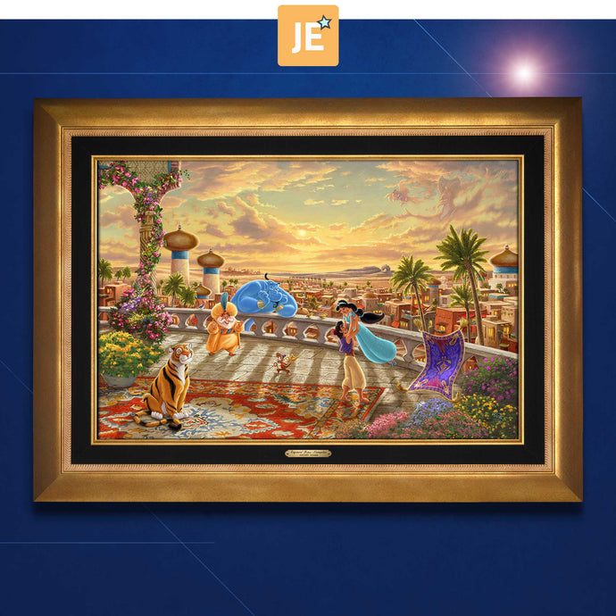 Jasmine Dancing in the Desert Sun - Limited Edition Canvas (JE - Jewel Edition) - ArtOfEntertainment.com