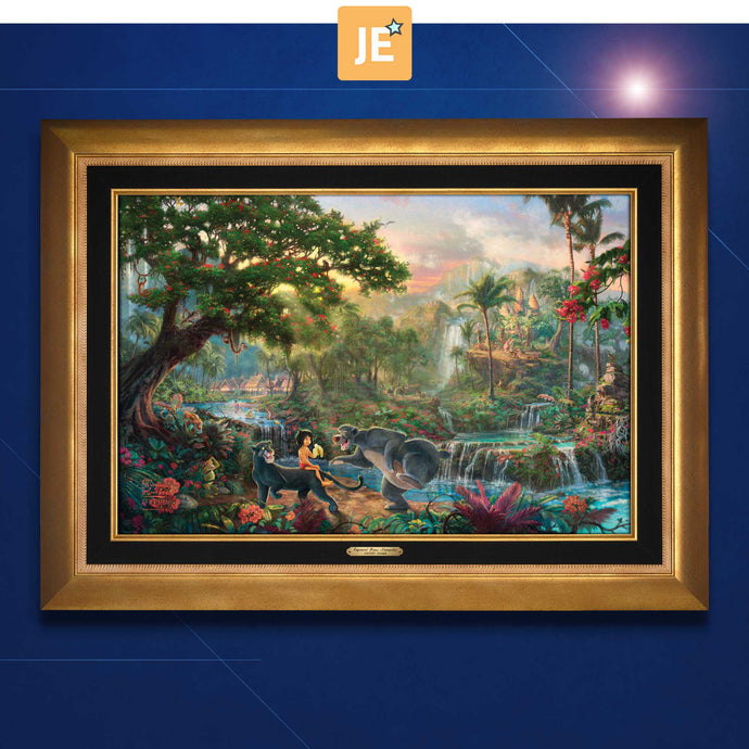 The Jungle Book - Limited Edition Canvas (JE - Jewel Edition) - ArtOfEntertainment.com