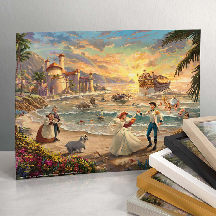 Disney Little Mermaid Celebration of Love - Standard Art Prints - Art Of Entertainment