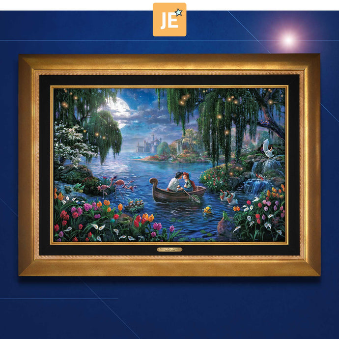 The Little Mermaid II - Limited Edition Canvas (JE - Jewel Edition) - ArtOfEntertainment.com