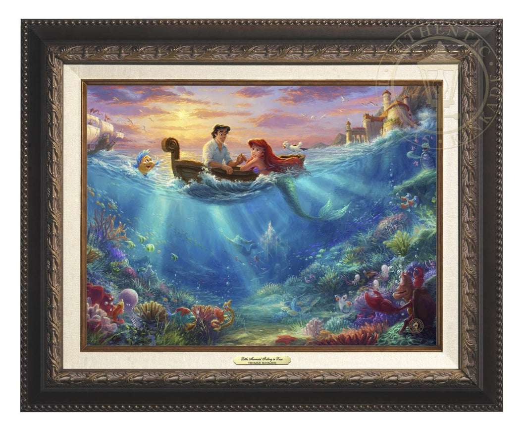 Little Mermaid Falling in Love - Canvas Classics